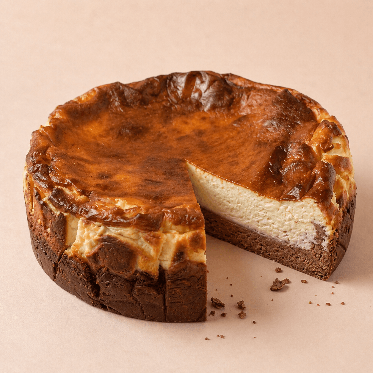 Banana Basque Cheesecake