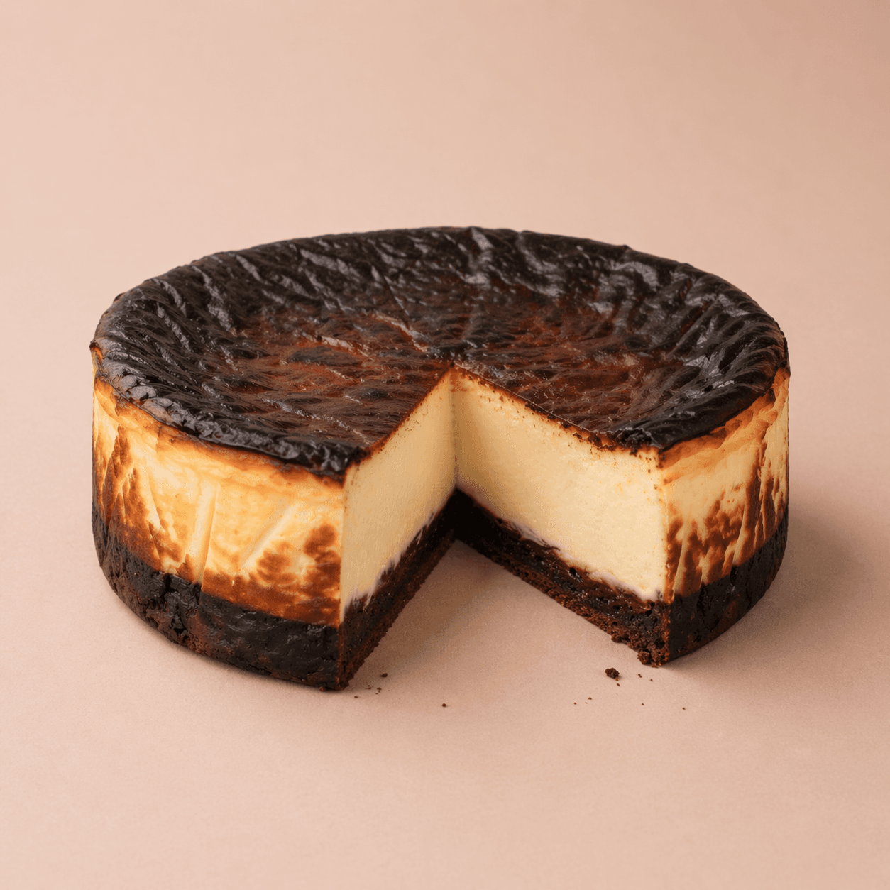 Brownie Basque Cheesecake