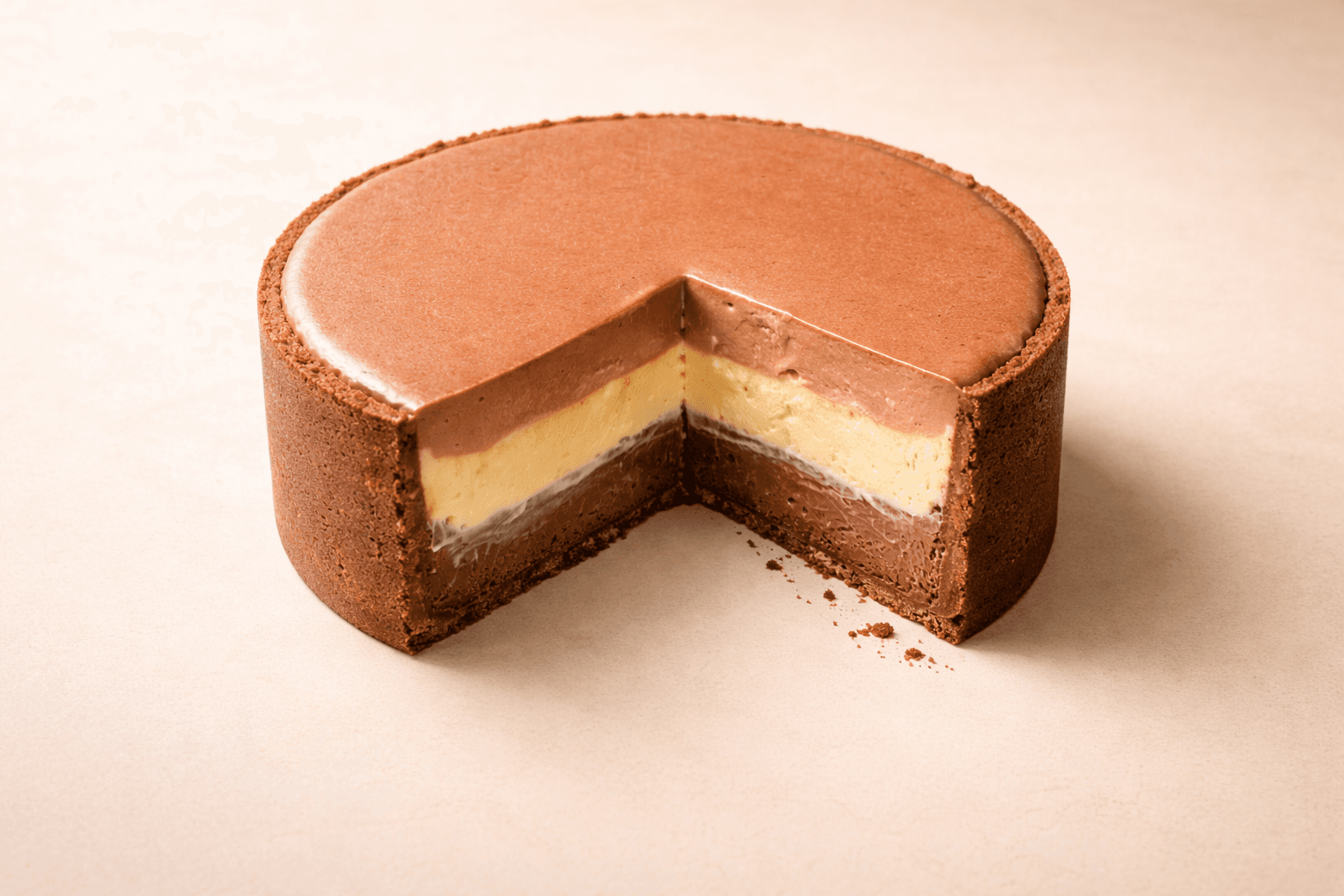 Triple Chocolate Cheesecake